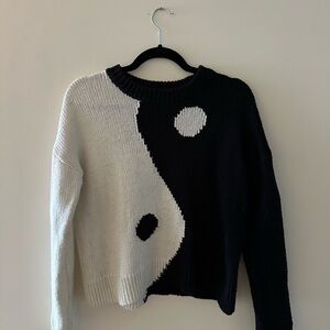 Madewell yin yang sweater